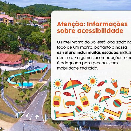 Morro Do Sol Hotel & Eventos Porto Belo Exteriör bild